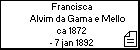 Francisca Alvim da Gama e Mello