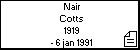 Nair Cotts