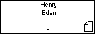 Henry Eden