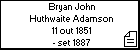 Bryan John Huthwaite Adamson