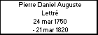 Pierre Daniel Auguste Lettr