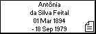 Antnia da Silva Feital