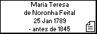 Maria Teresa de Noronha Feital